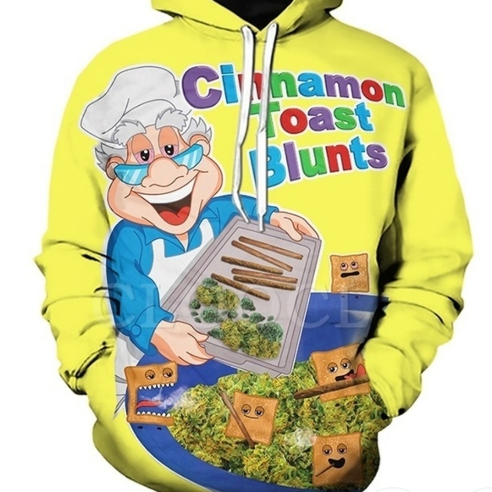 Cinnamon toast hoodues